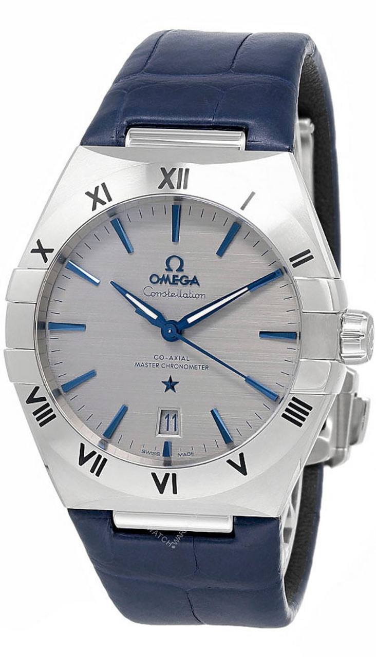OMEGA Watches CONSTELLATION CO-AXIAL 39MM GRAY DIAL LTHR MEN'S WATCH 131.13.39.20.06.002